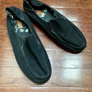 Olukai Nohea Canvas Slip On Loafers